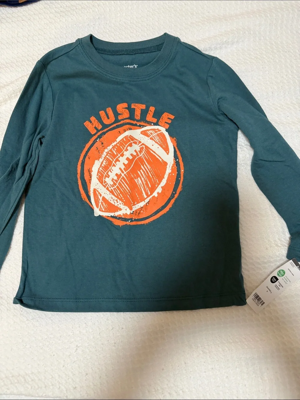 4 Carter's Long-Sleeve Tees